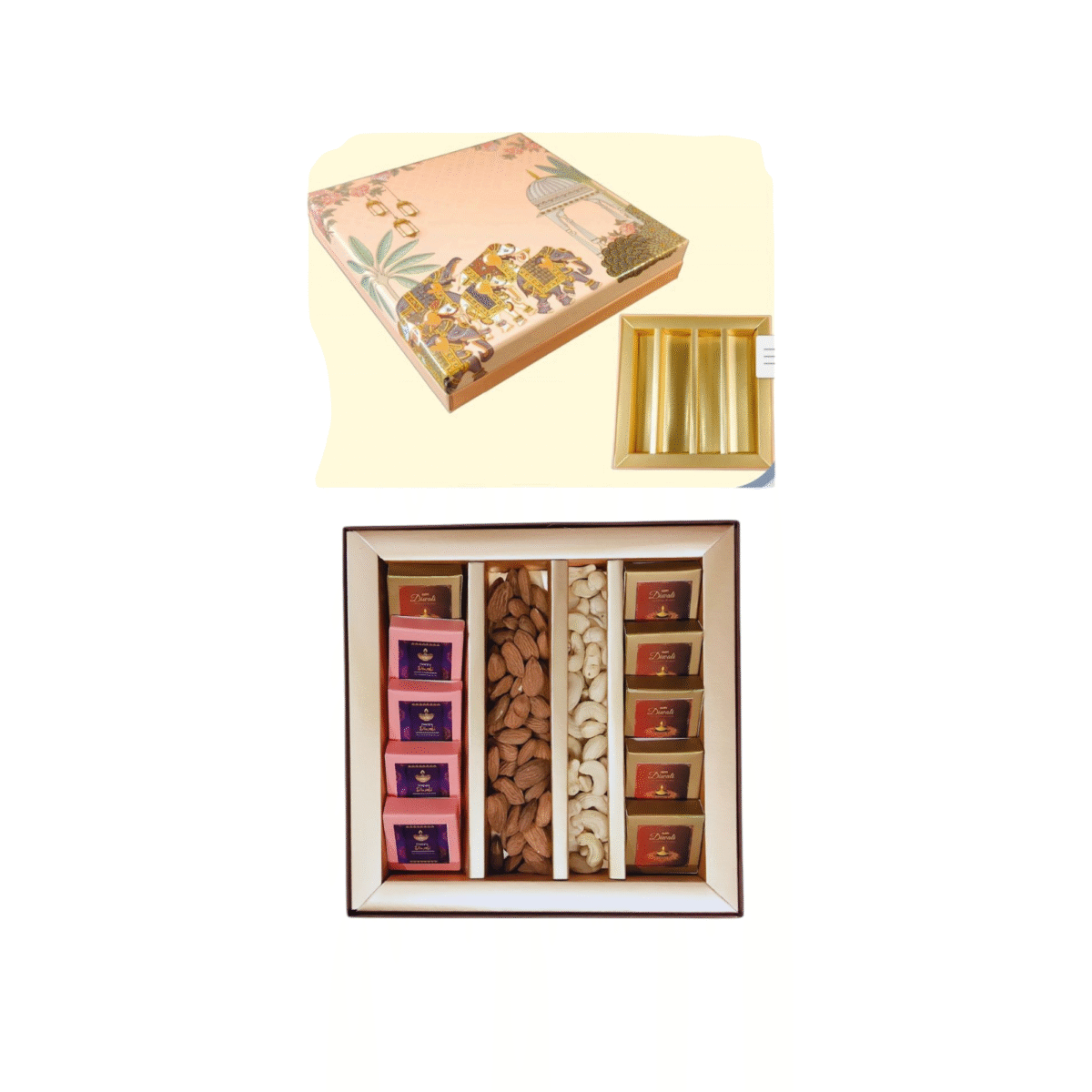 Diwali Gift Pack (Chocolates and Dry Fruits) - Image 2